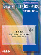 The Great Locomotive Chase Orchestra sheet music cover Thumbnail